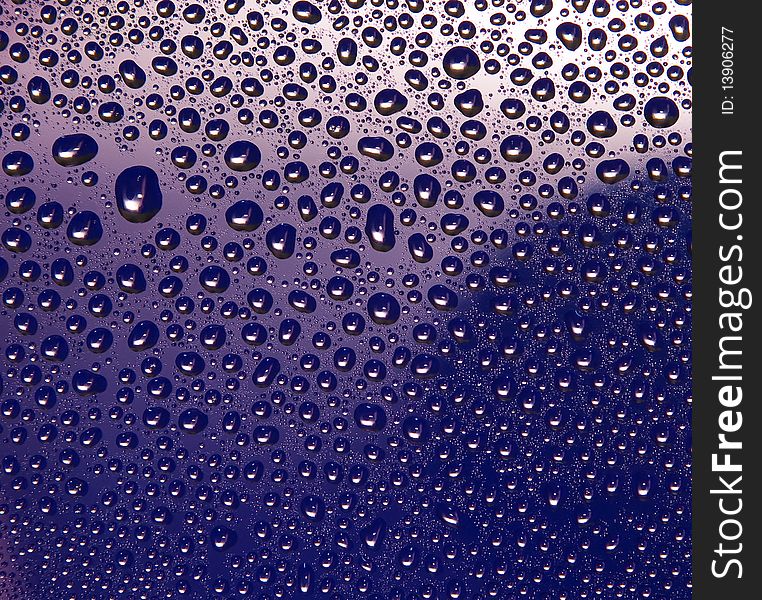 Abstract background from drops of water. Abstract background from drops of water