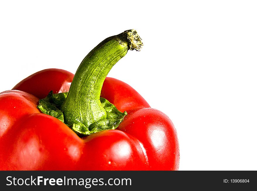 Organic Red Pepper Macro