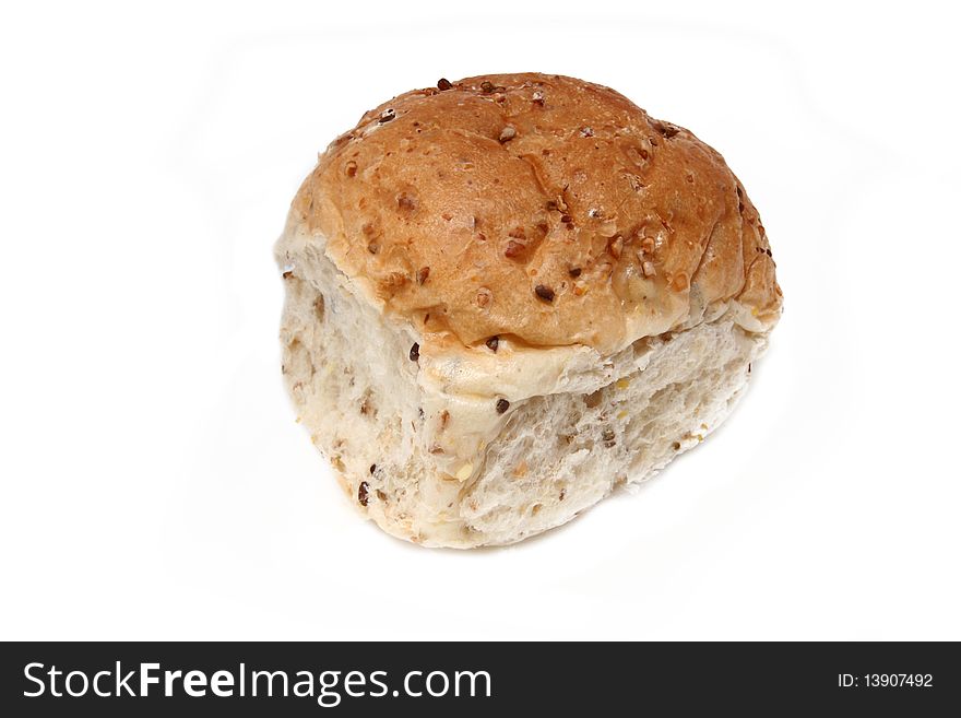 Freshly baked bread to be served at breakfast time.