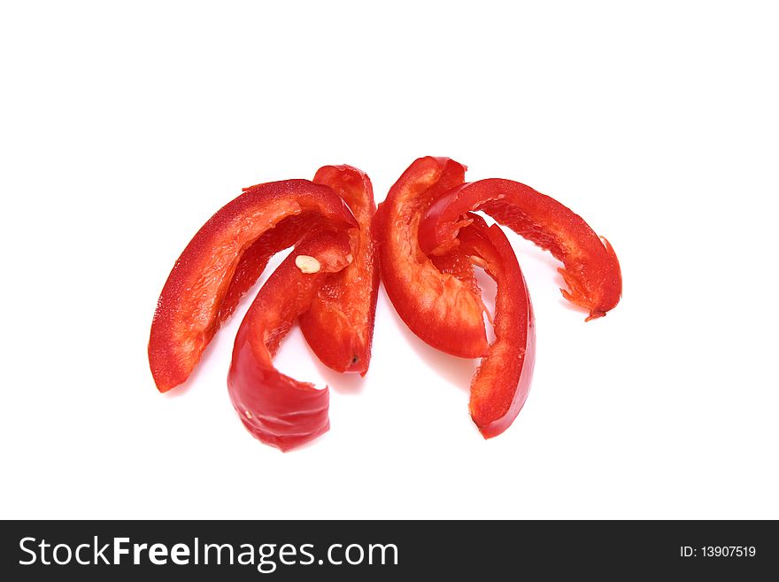 Fresh red hot chili for food decoration. Fresh red hot chili for food decoration.