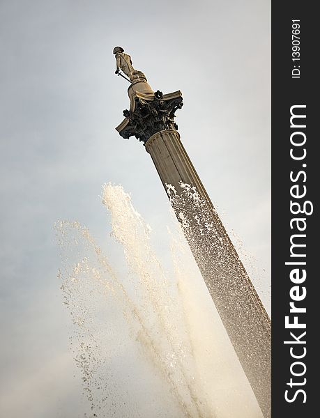 Lord nelson at Trafalgar Square