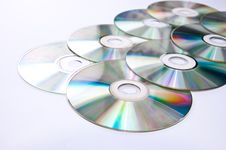 Disks Royalty Free Stock Photography