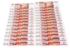 Bills 5000 Russian Roubles Stock Images Bills 5000 Russian Roubles Stock Images
