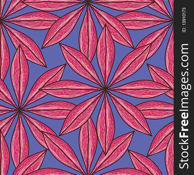 Vector illustration of seamless   Floral pattern