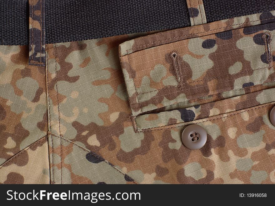 Pocket On Uniform