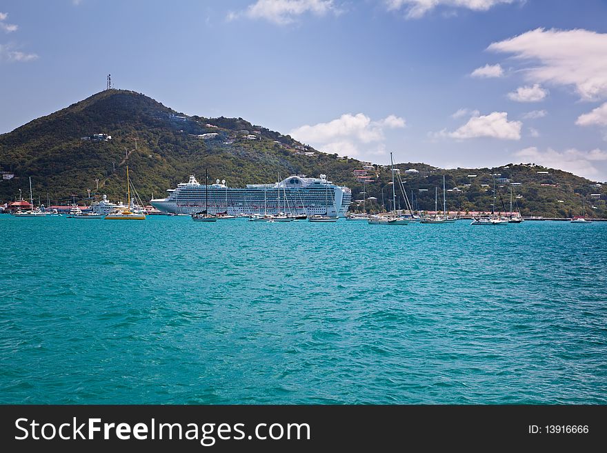 St. Thomas Island Harbor, Caribbean