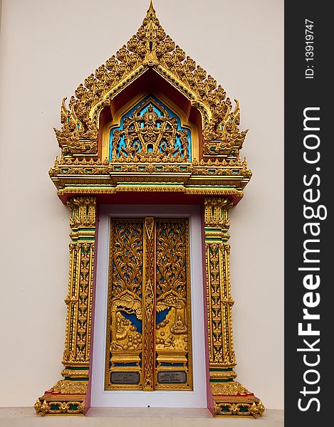 Thai style window