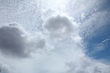 Lights Behind The Clouds Royalty Free Stock Image Lights Behind The Clouds Royalty Free Stock Image