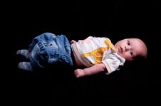 3 Month Old Baby Royalty Free Stock Images