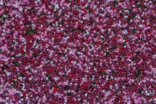Pattern Of Beads Royalty Free Stock Photography