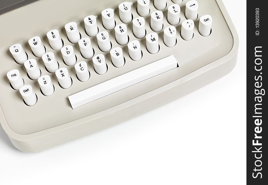 Retro Typewriter Keyboard