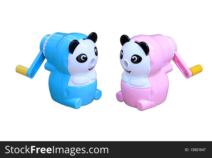 Panda shaped pencil machines, stationery, student and office.