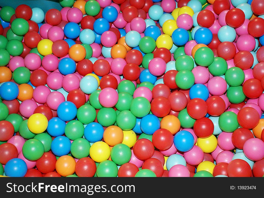 Background image made from the photograph of many colored balls. Background image made from the photograph of many colored balls.