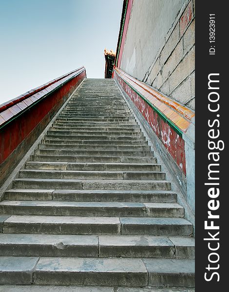 Stone Steps In The Summer Palace