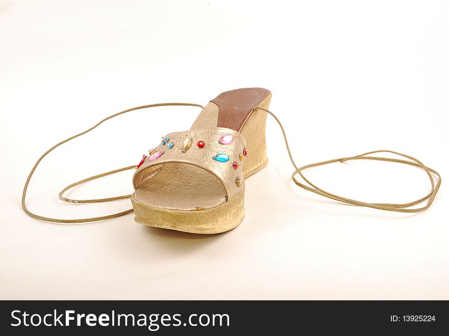 Women shoe isolated on a white background