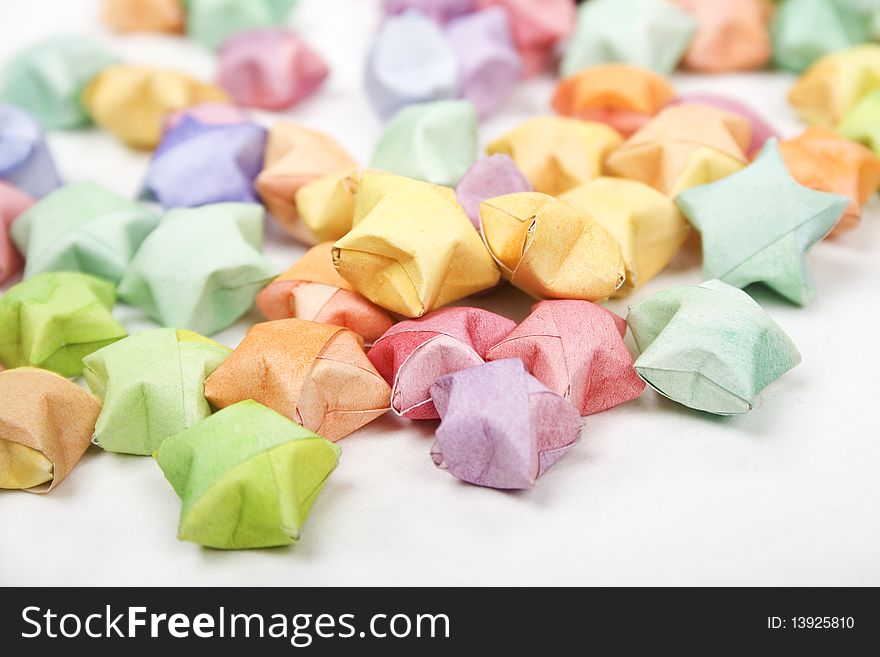 Color Lucky Stars Origami