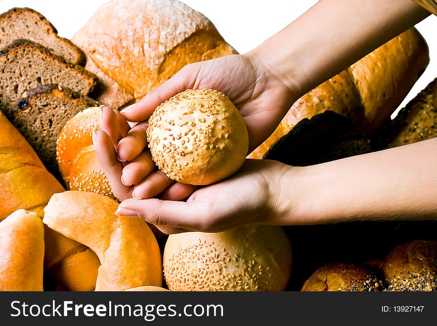Various types of bread Photo taken on: November 11th, 2009