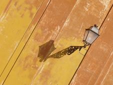 Old Stylish Lantern. Rome. Italy Royalty Free Stock Photos Old Stylish Lantern. Rome. Italy Royalty Free Stock Photos