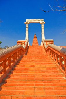 Stairs To Pagodas Royalty Free Stock Photography Stairs To Pagodas Royalty Free Stock Photography