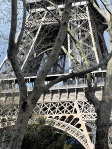 La Tour Eiffel (The Eiffel Tower) Royalty Free Stock Photo La Tour Eiffel (The Eiffel Tower) Royalty Free Stock Photo