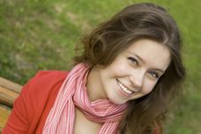 Beautiful Girl In A Park Royalty Free Stock Photo Beautiful Girl In A Park Royalty Free Stock Photo