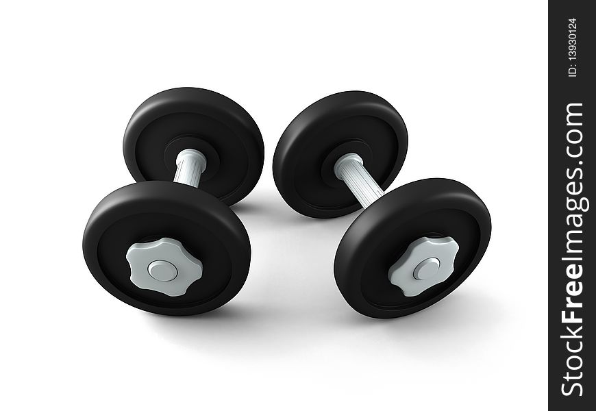 Dumbbells for a healthy lifestyle