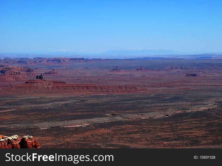 Valley of the Gods, Utah near Muley Point