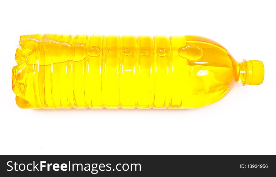 Bottle Of Sunflower Oil