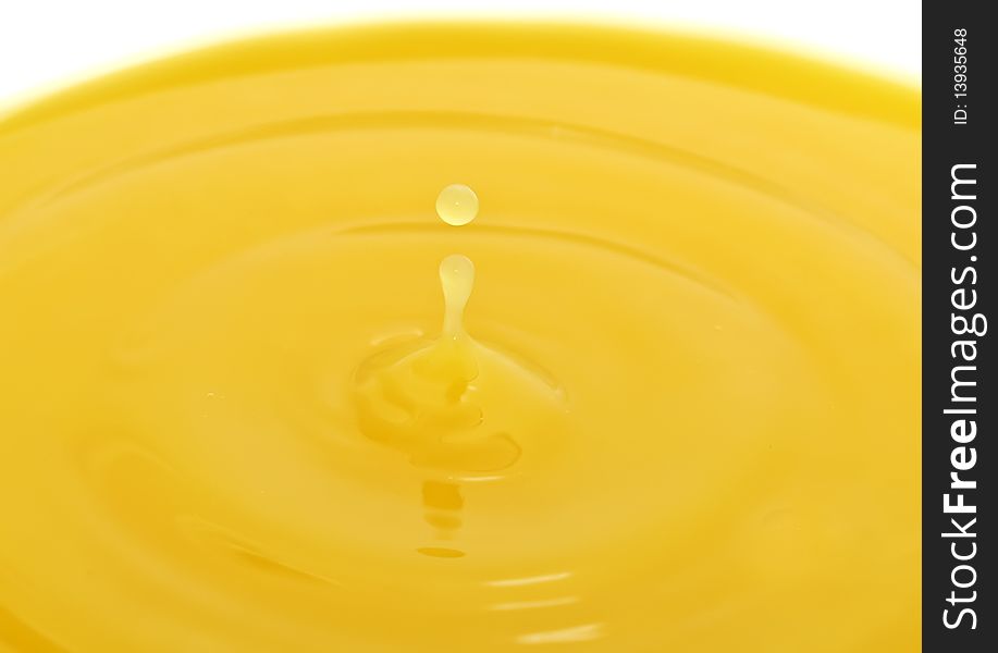 Drop of Orange Juice