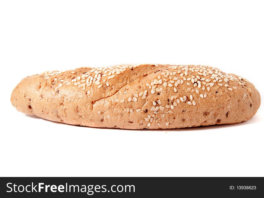 Baguette Isolated On White