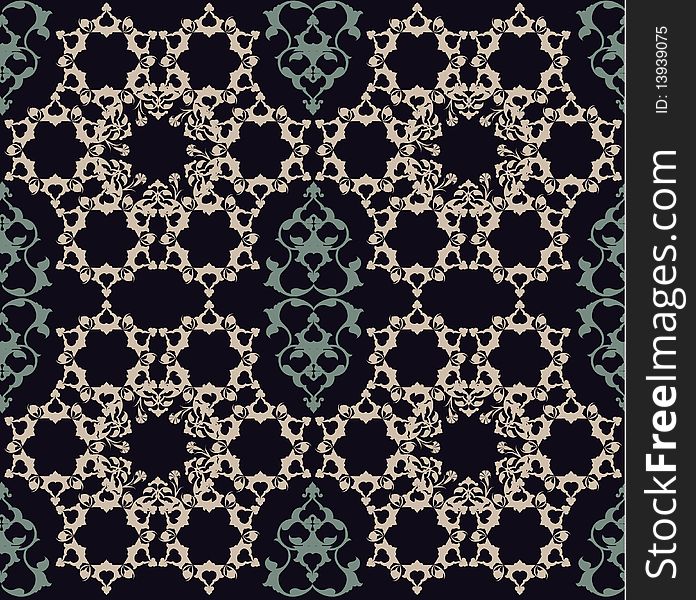 Traditional ottoman turkish seamless design