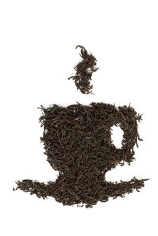 Black Tea In Mug Shape Stock Photo Black Tea In Mug Shape Stock Photo