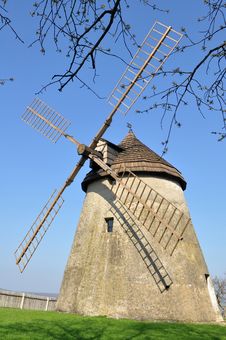 Windmill,Kuzelov,Czech Republic Stock Image Windmill,Kuzelov,Czech Republic Stock Image