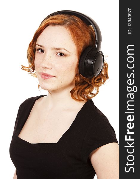 Girl With Headphones