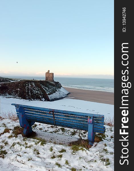 Atlantic winter bench views