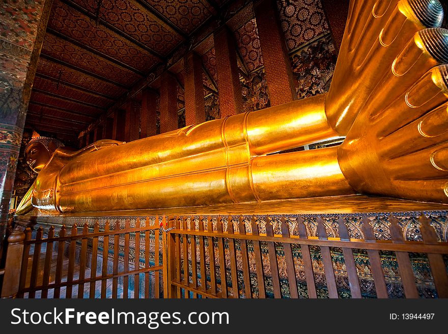 Wat Pho temple of Thailand.