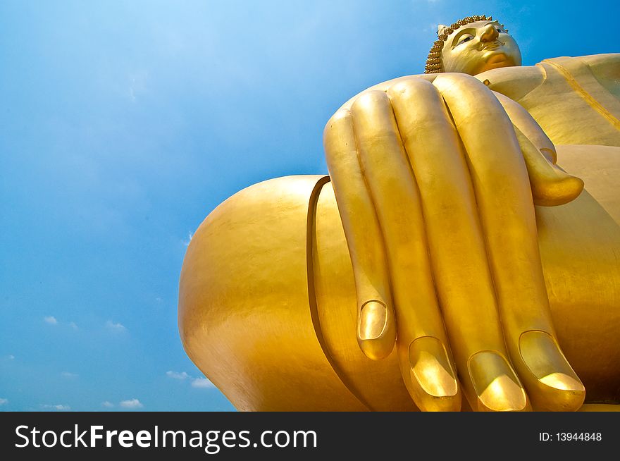 Biggest Buddha Image in thailand.