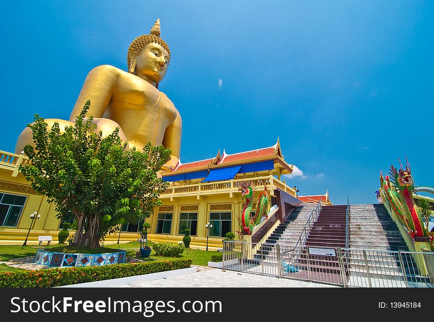 Biggest Buddha Image in thailand.