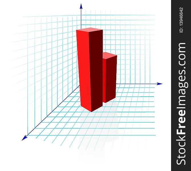 The color schedule with arrows and a grid. The color schedule with arrows and a grid