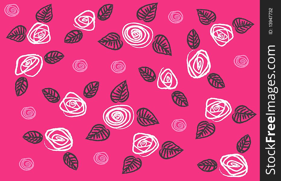 Flower background (can be used for greeting card). Flower background (can be used for greeting card)