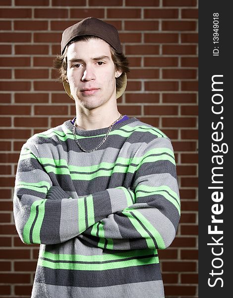 Young Skateboarder Portrait