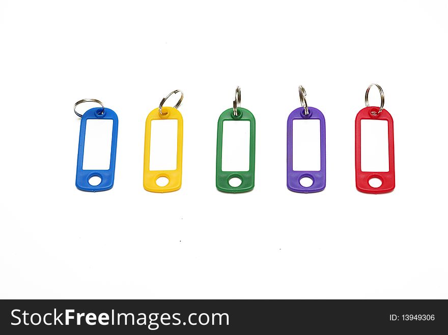 Colorful Key Tags