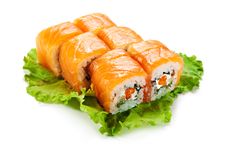 Salmon Roll Royalty Free Stock Images Salmon Roll Royalty Free Stock Images