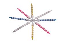 Birthday Candles Stock Photography Birthday Candles Stock Photography