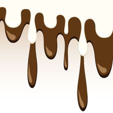 Milk And Chocolate Royalty Free Stock Images Milk And Chocolate Royalty Free Stock Images