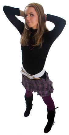 Young Stylish Teenager Royalty Free Stock Images Young Stylish Teenager Royalty Free Stock Images