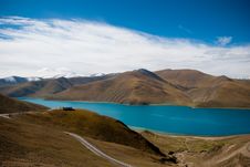 Scenery In Tibet Royalty Free Stock Photo Scenery In Tibet Royalty Free Stock Photo