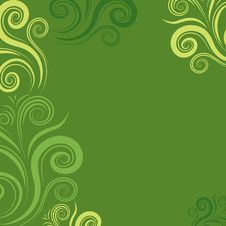 Seamless Floral Twirl Pattern Stock Photo Seamless Floral Twirl Pattern Stock Photo