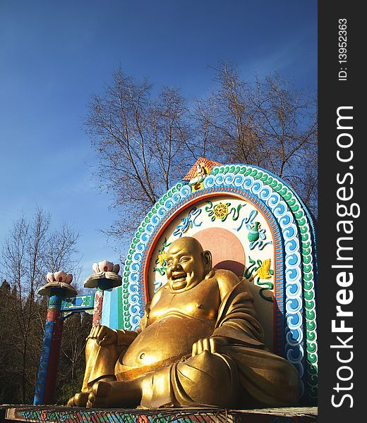 Sculpture of Buddha in the china. Sculpture of Buddha in the china