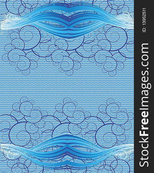 Blue Modern Vector Background
